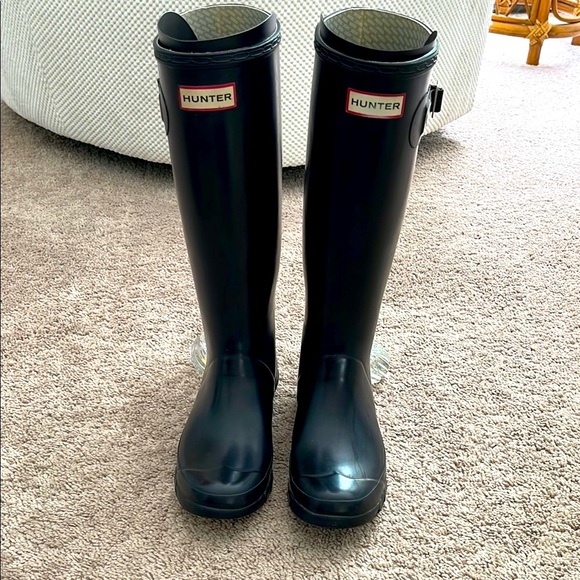 Hunter Shoes - Hunter Classic Black Waterproof Boots